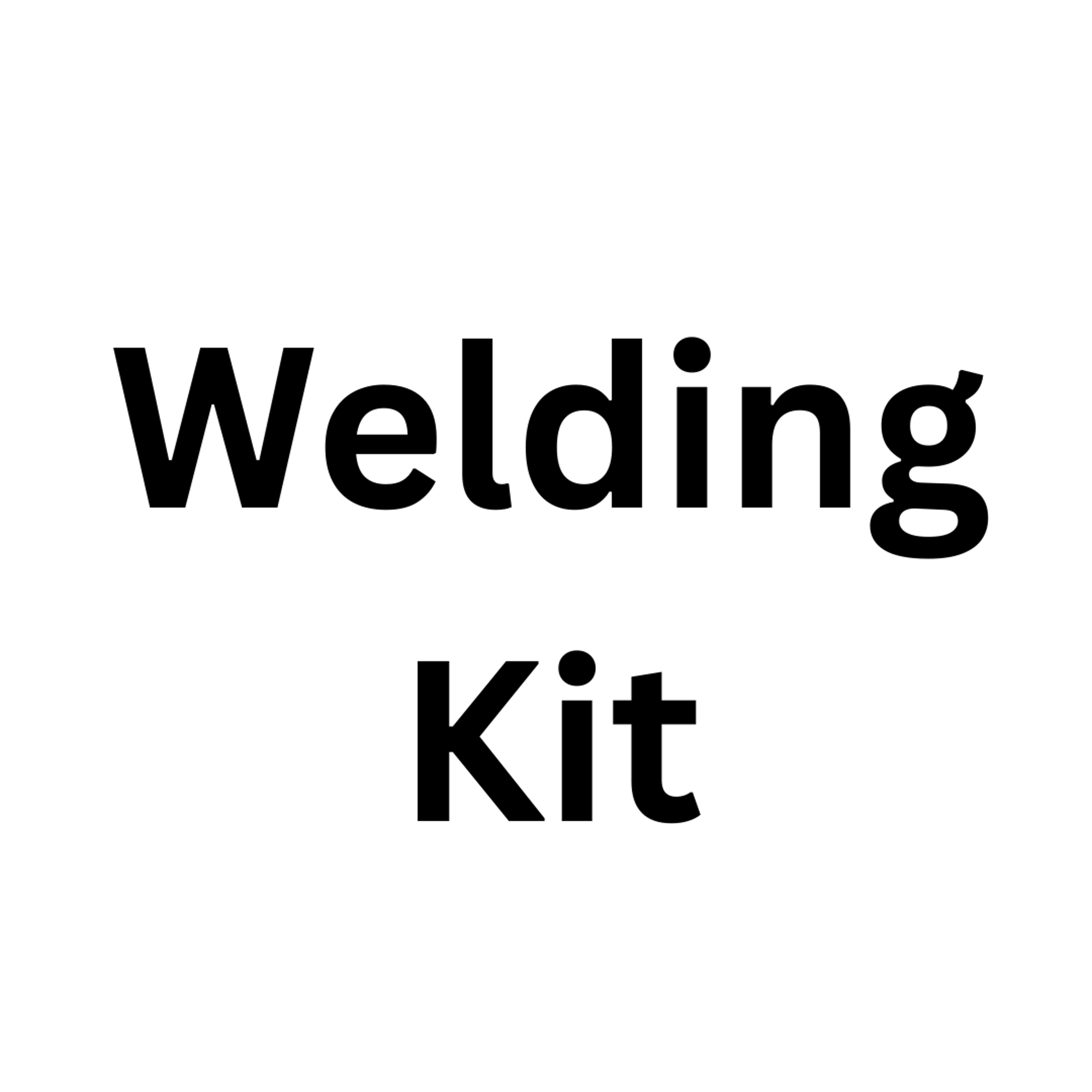 Product image 1 of 1 for Welding Kit