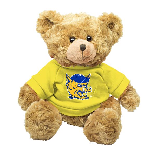 TAMUK 10" BROWN DUFFY BEAR; $29.99