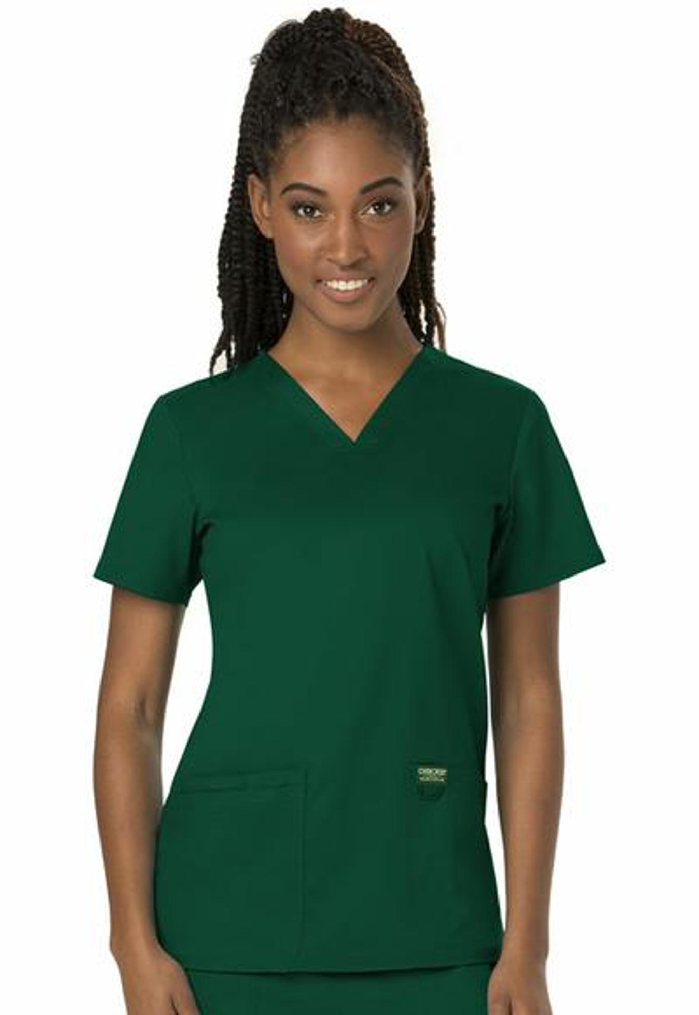 Variant 6 of 6 for Cherokee Workwear Revolution Women's V-Neck Solid Scrub Top