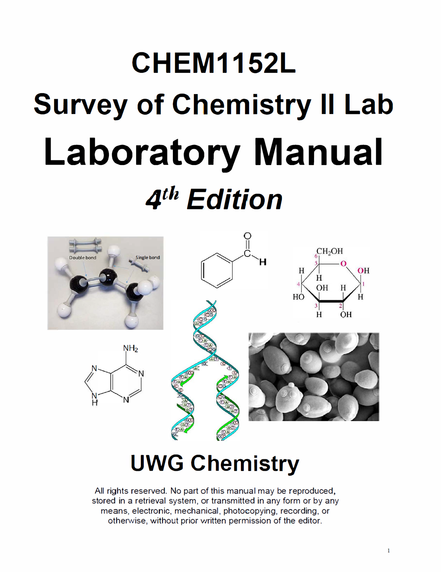 Cover image for CHEM 1152L LAB MANUAL - SPRING 2026