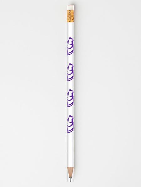UWSP Souvenir Pencil Solids, White; $0.98