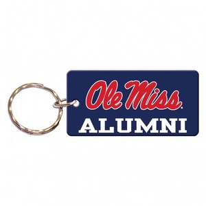image of: Ole Miss Alumni Rectangle Keychain