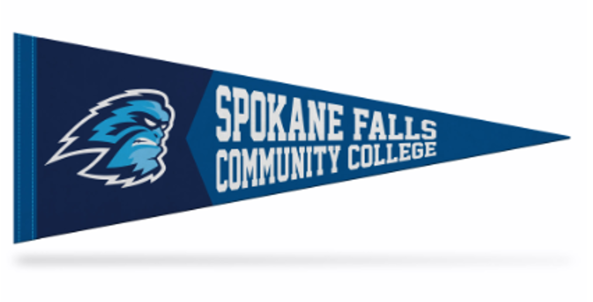 image of: SFCC 9X24 FELT PENNANT SASQUATCH BLUE