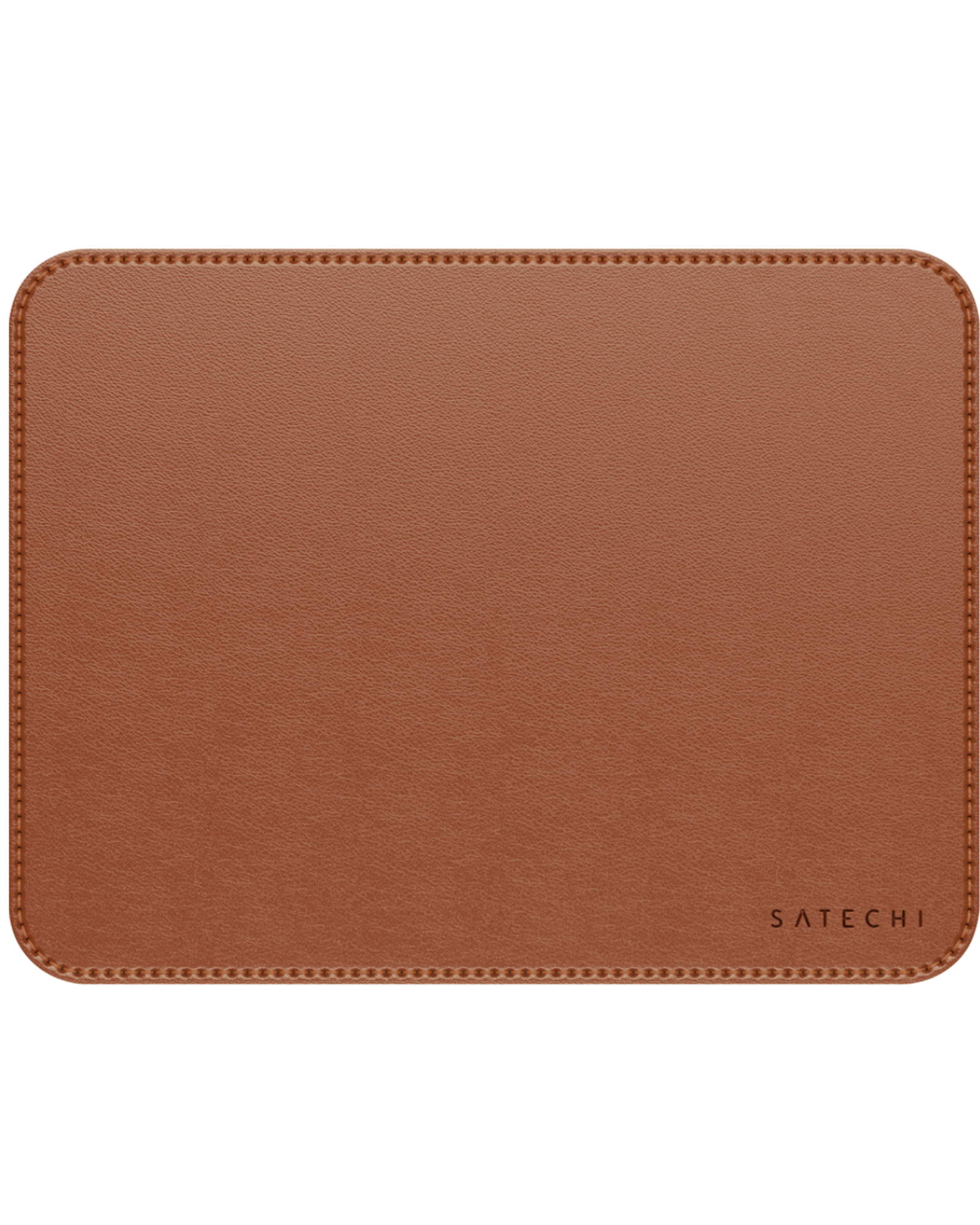 Product image 1 of 1 for Satechi Vegan-Leather Premium Mouse Pad Brown 7.5x9.8in