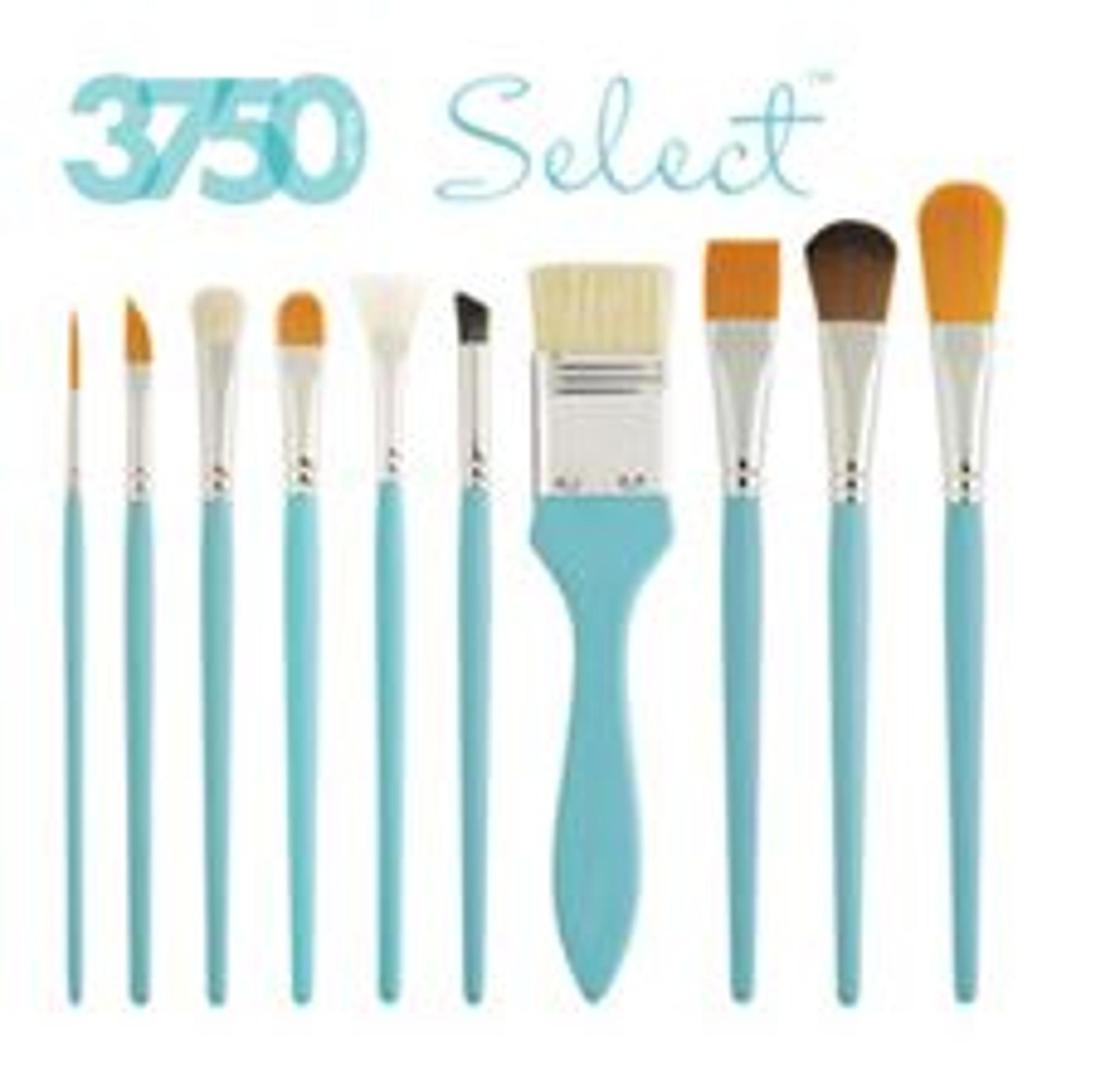 image of: Select Artiste 3750 Synthetic Short Handle Brushes