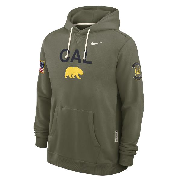 Nike Military Dri-FIT Hoodie Cal Logo; $115.00