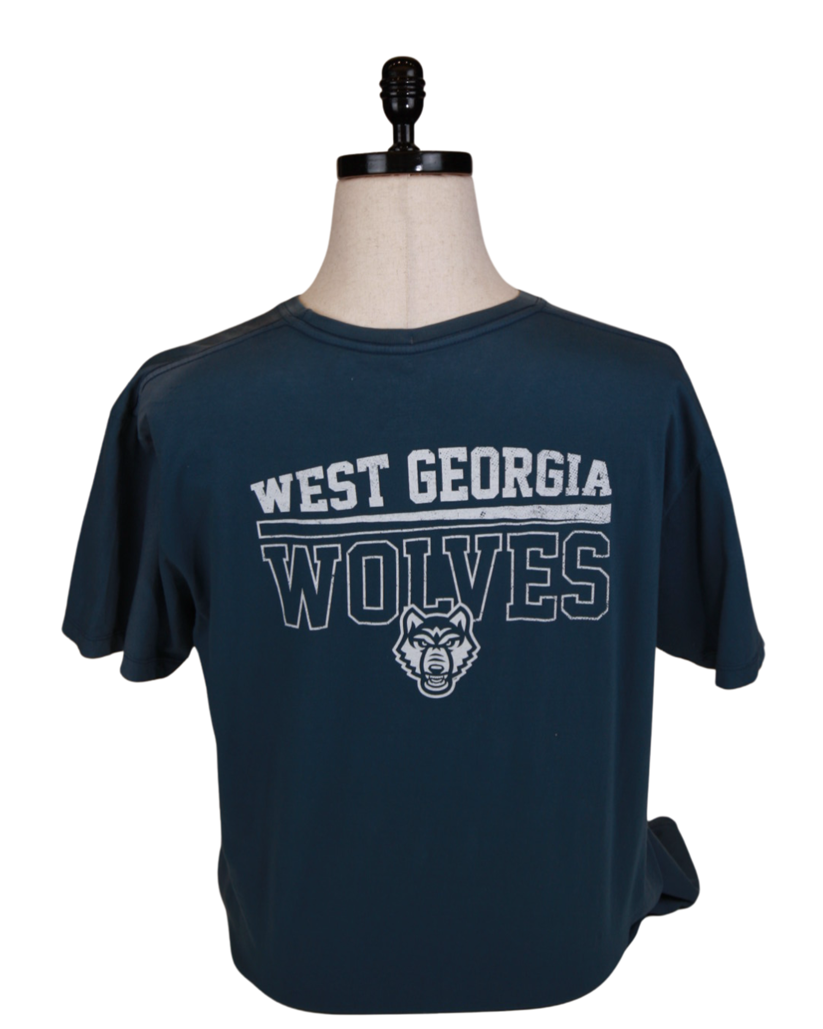 Product image 2 of 4 for WEST GA WOLVES TEXT WOLF LOGO RETRO63 POCKET TEE