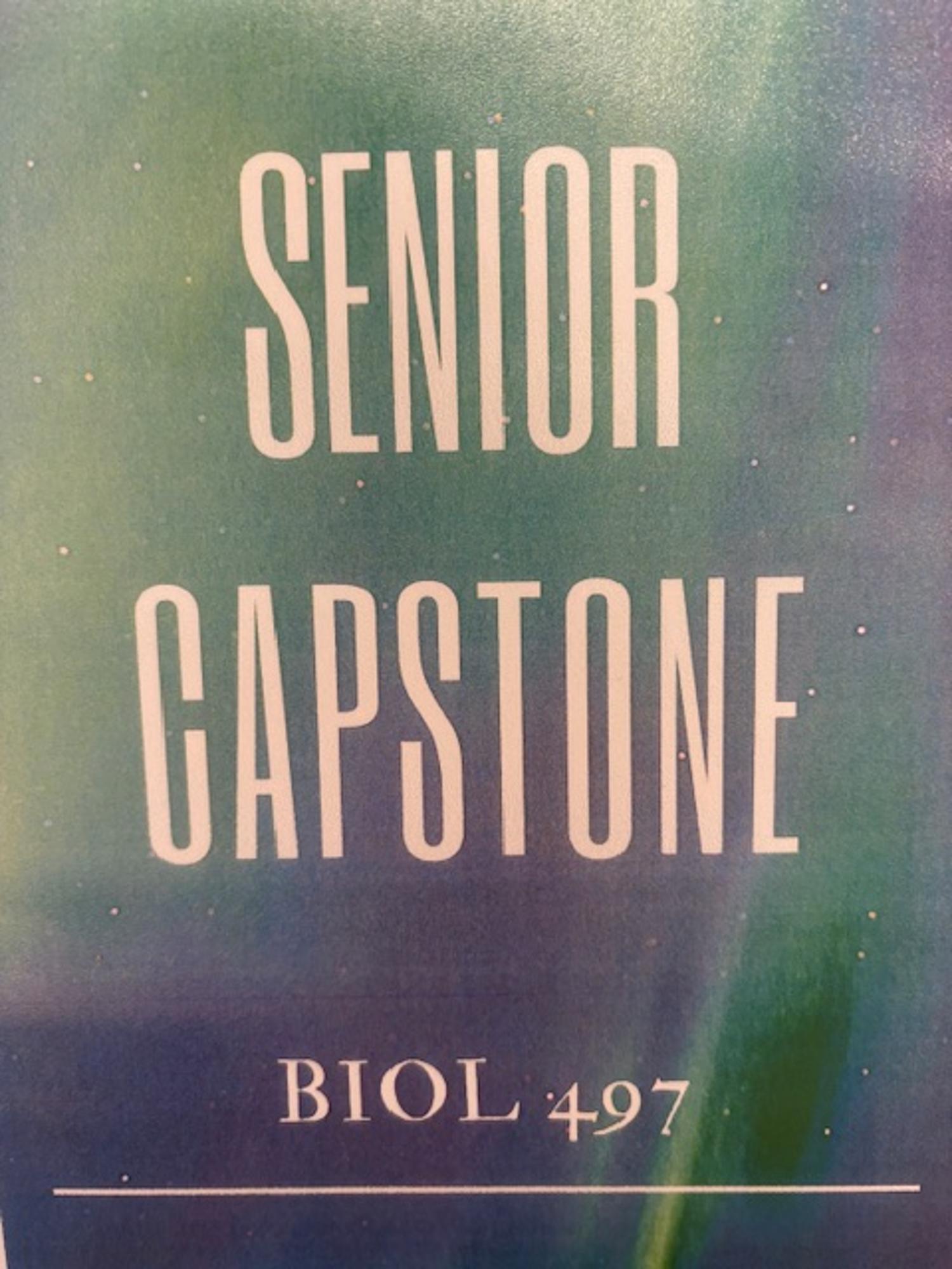 Cover image for Binder for BIOL 497