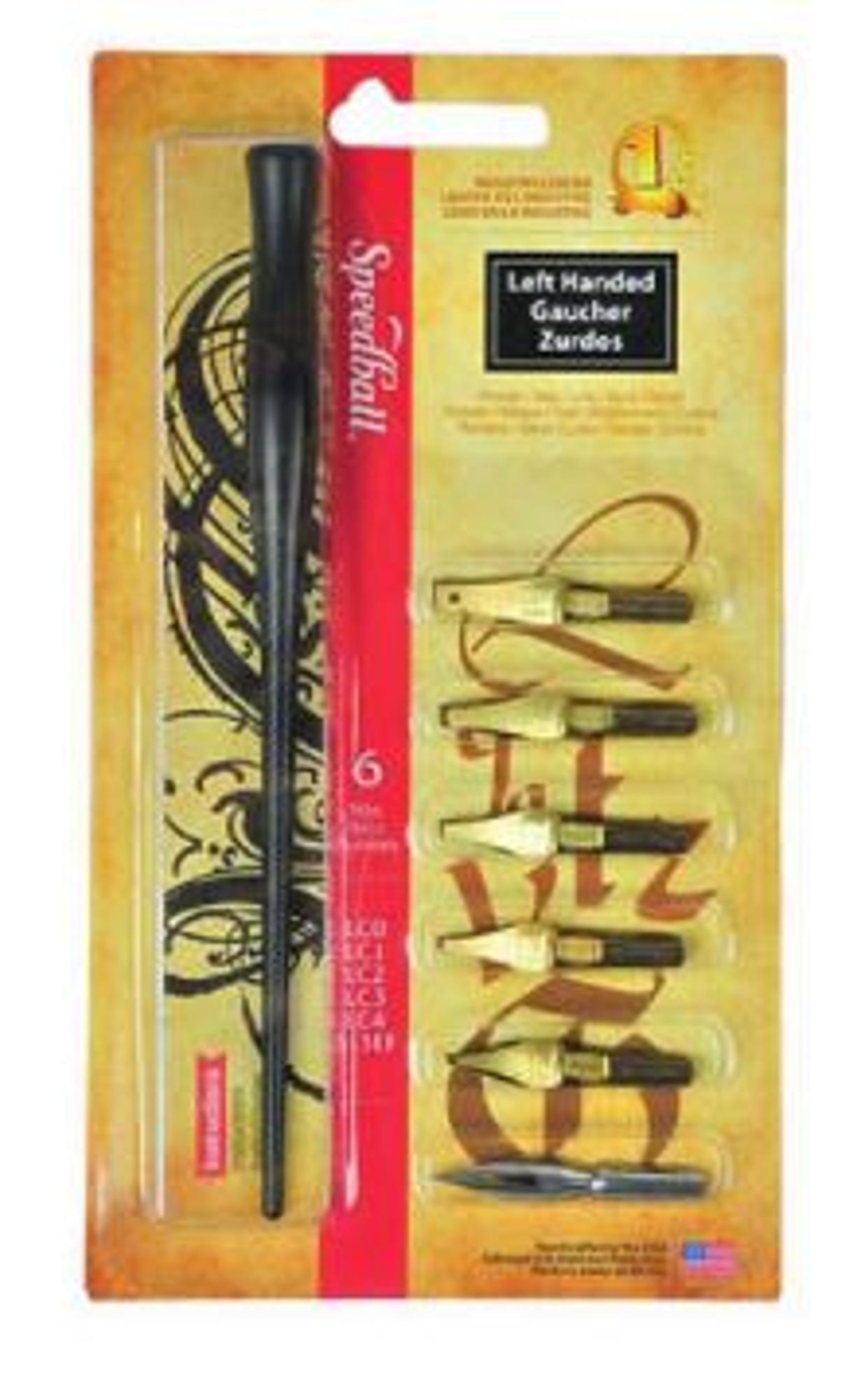 image of: Left Handed Dip Pen Set
