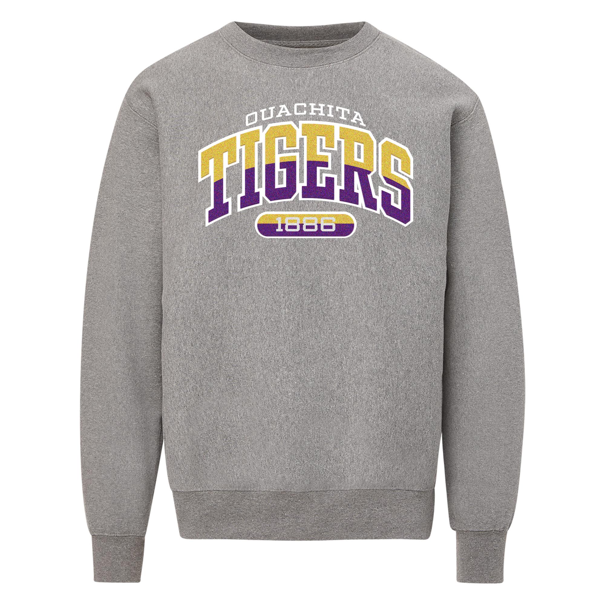 image of: Ouachita Tigers Chenille Pro-Weave Crew