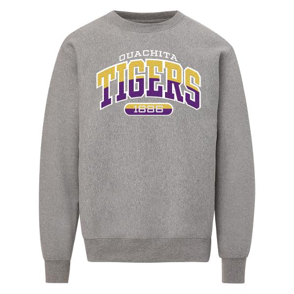 Ouachita Tigers Chenille Pro-Weave Crew; $52.99
