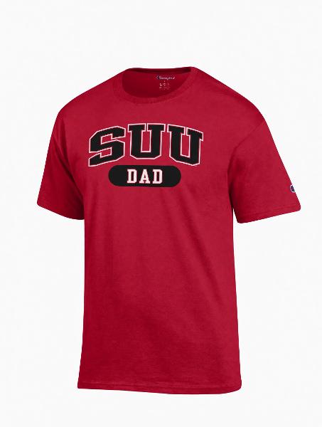 Champion SUU Dad Tee; $19.99