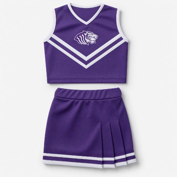 Ouachita Tigers Toddler 2 Piece Cheer Set; $49.99