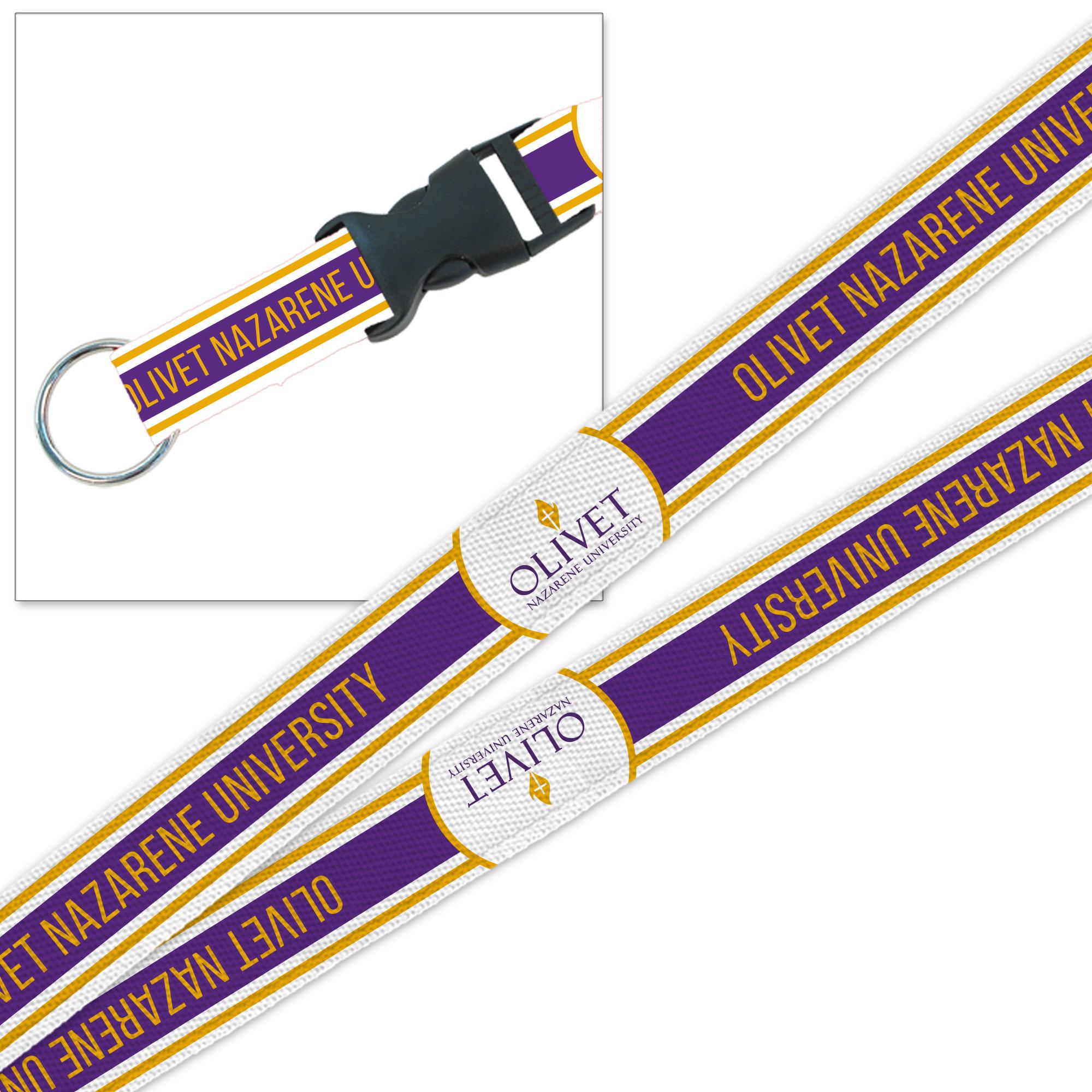 Product image 1 of 1 for Olivet Nazarene University 3/4 in. Sublimated Lanyard