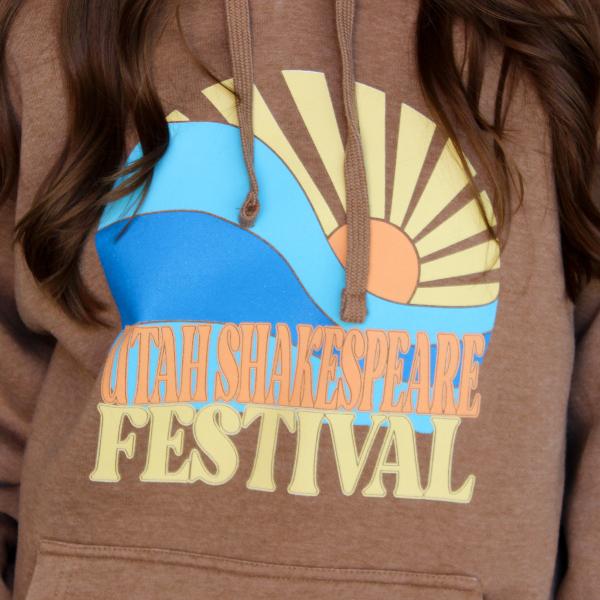 USF 2025 CI SPORT THROWBACK HOODIE SUNSHINE; $52.99