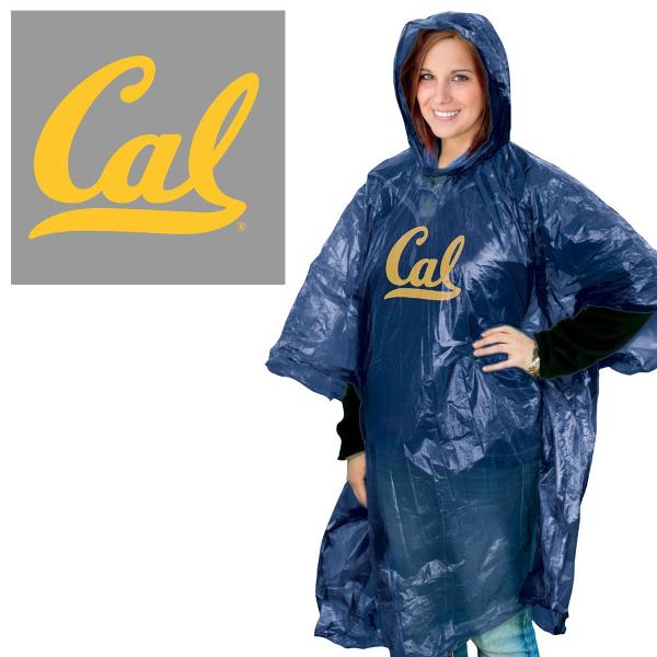 Rain Poncho Cal Logo; $6.99