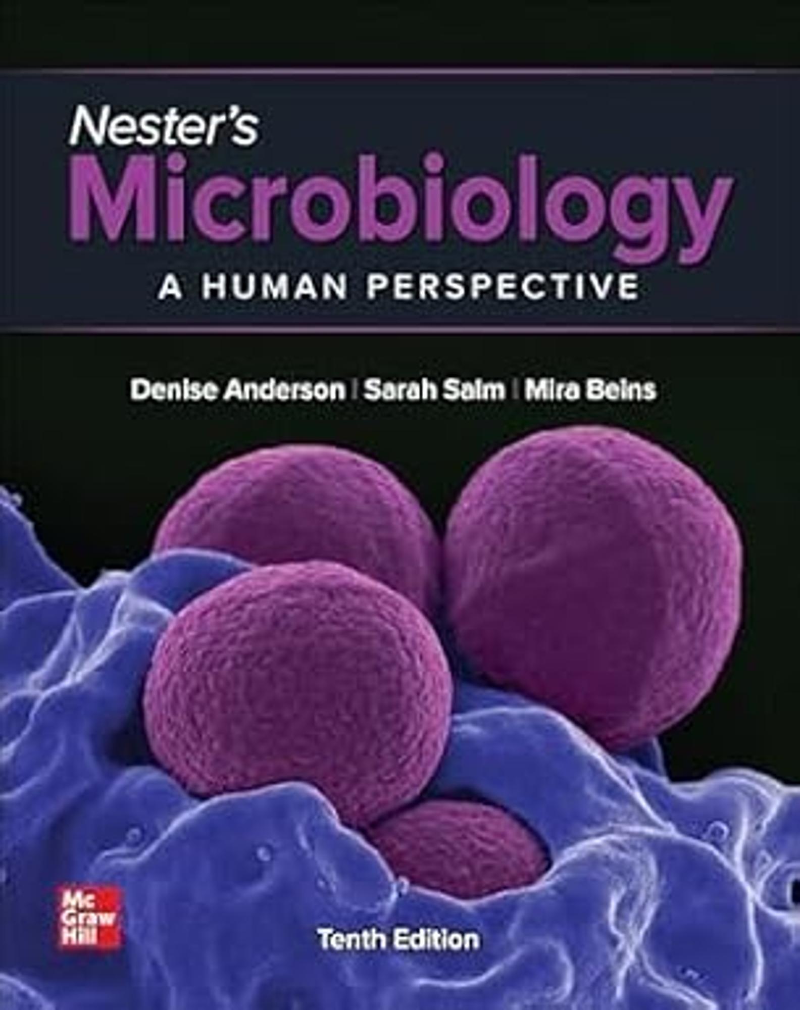 Cover image for CUSTOM 10E NESTER'S MICROBIOLOGY