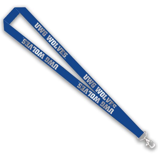 UWG WOLVES LASER FOIL LANYARD; $13.99