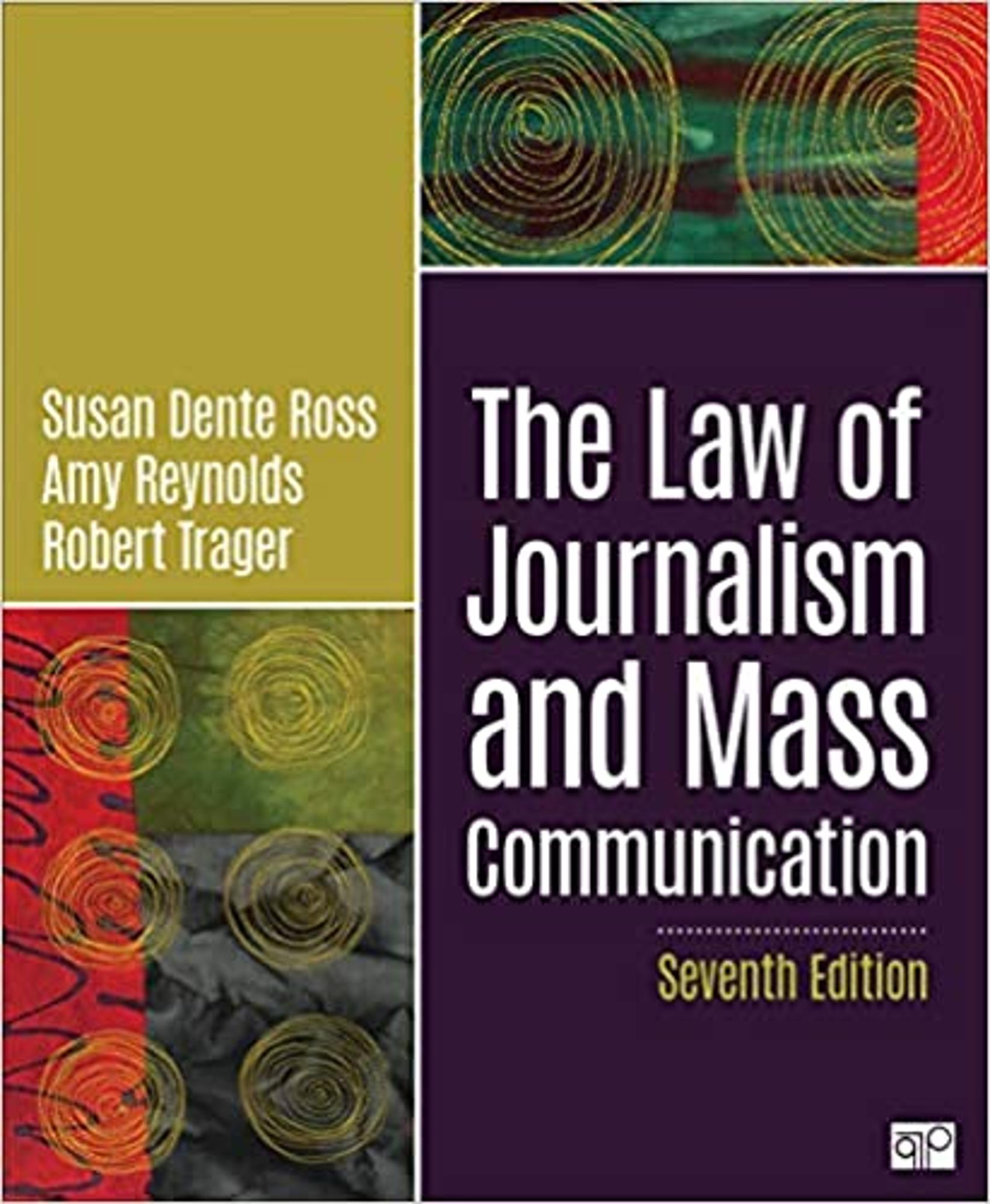 Cover image for LAW OF JOURNALISM+MASS COMMUNICATION
