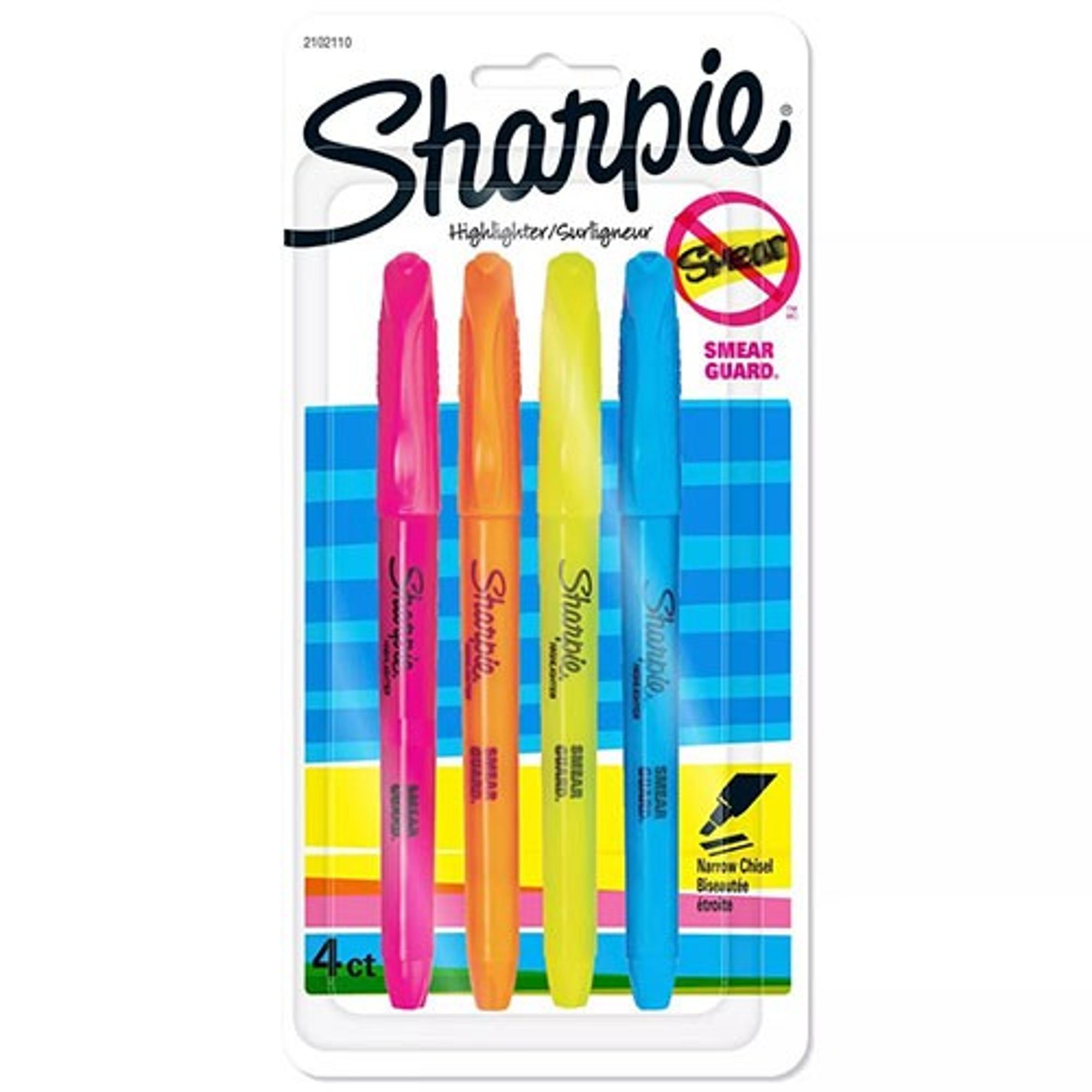 image of: HIGHLIGHTER POCKET 4 PK