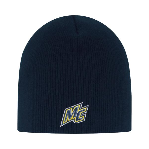 Navy MC Knit Beanie; $18.99