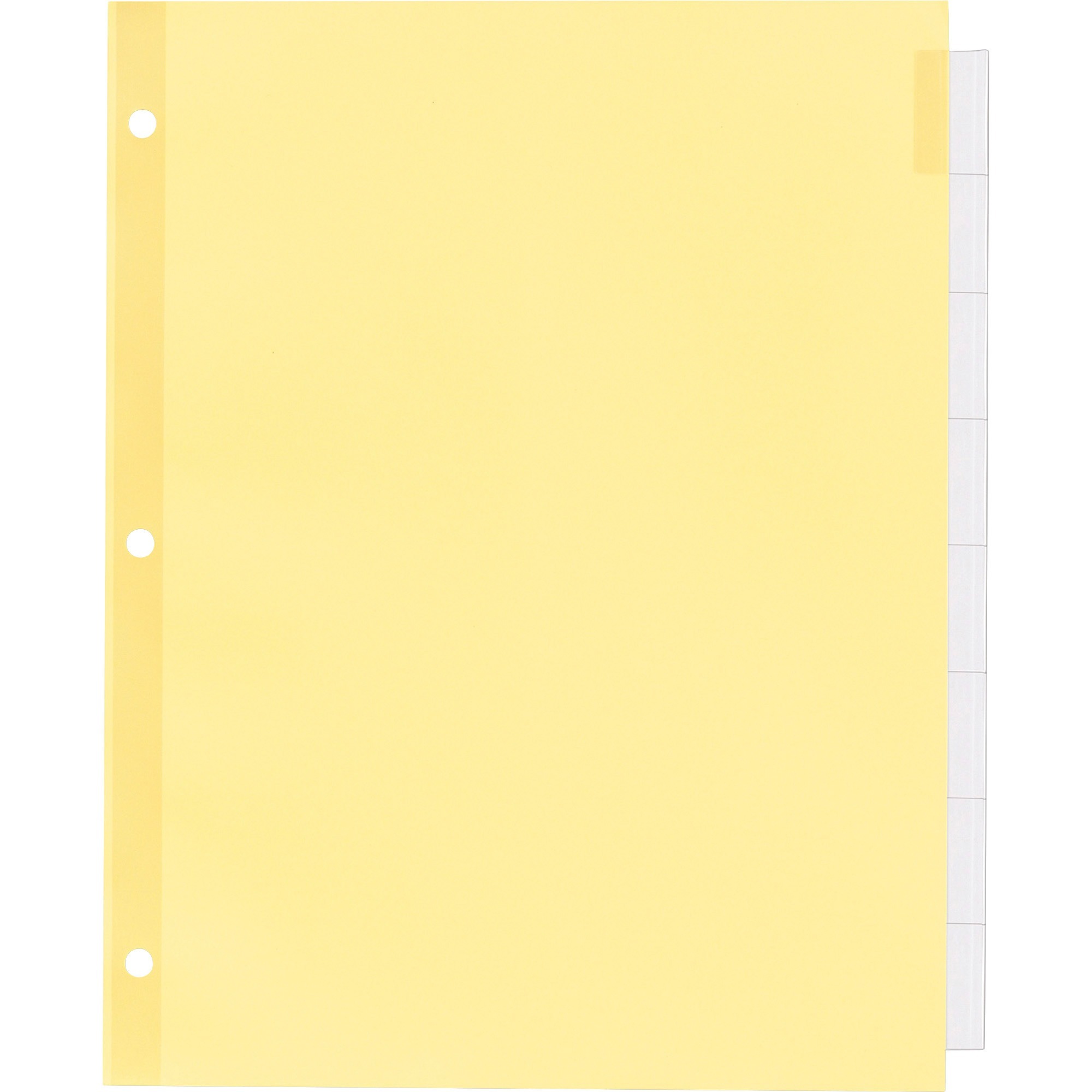 image of: Paper Trail Insertable 8 Tab Dividers Clear