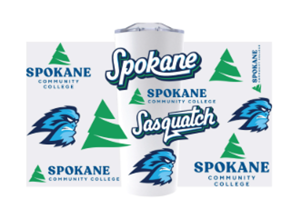 SCC 22 OZ ALL OVER TUMBLER WHITE; $29.99