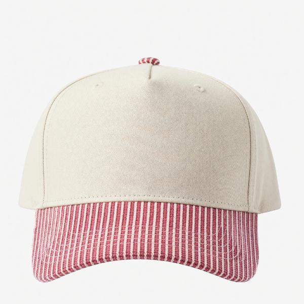 KenzKustomz Red Stripe Hat; $22.99