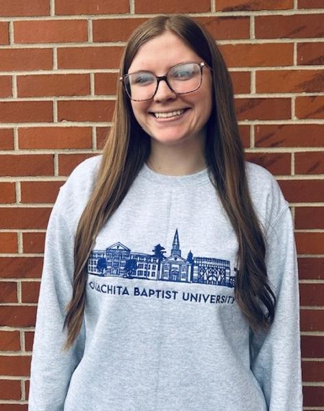 Ouachita Baptist University Embroidered Sweatshirt; $64.95