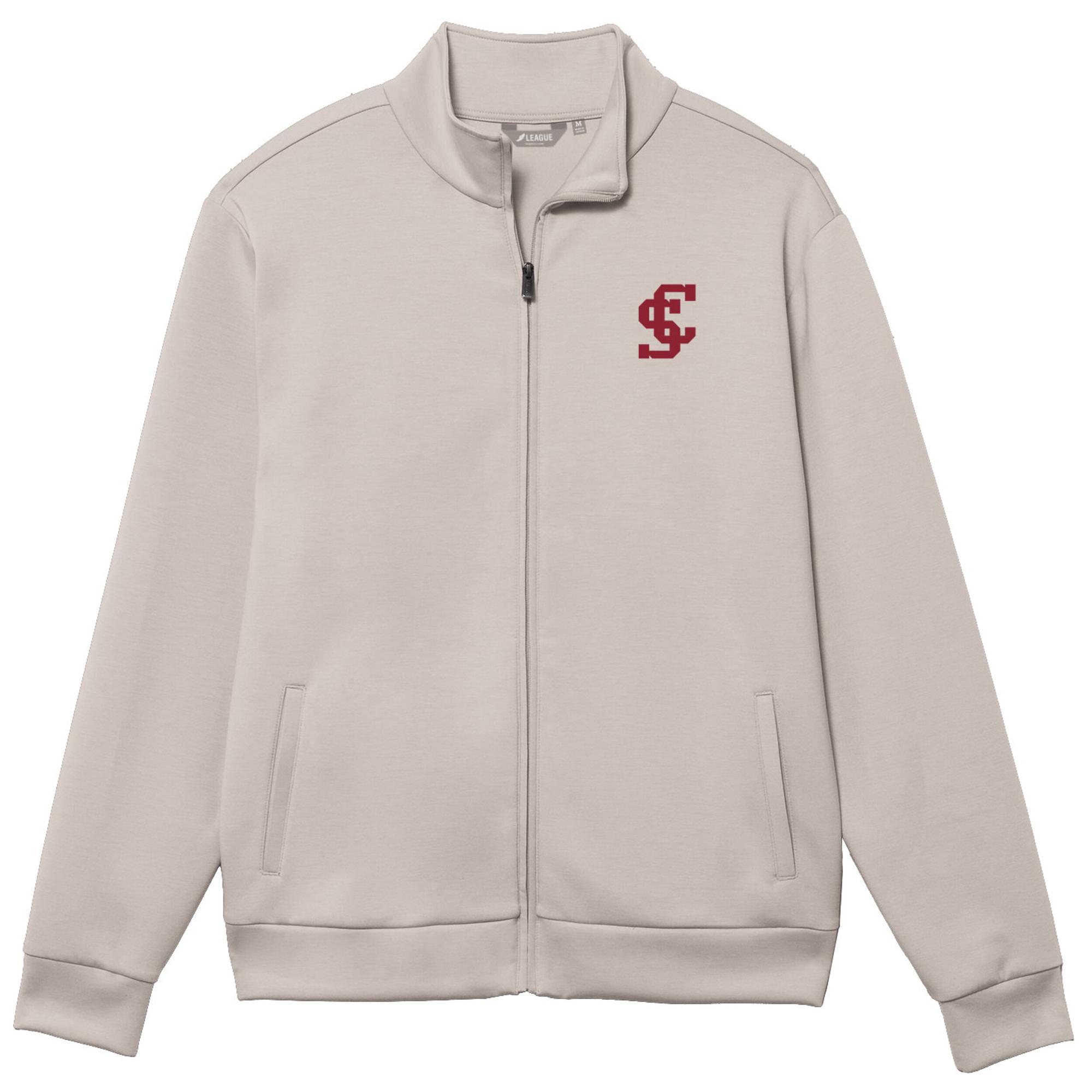 image of: Santa Clara Broncos Monterey Full Zip Jacket, Mineral