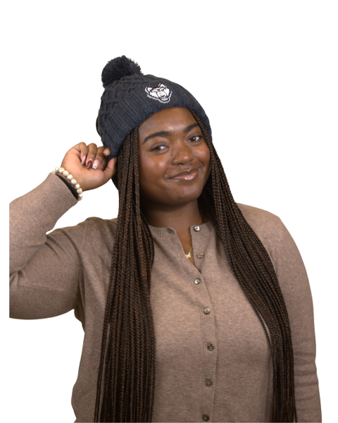 WOLF LOGO MYSTIC BEANIE; $29.99