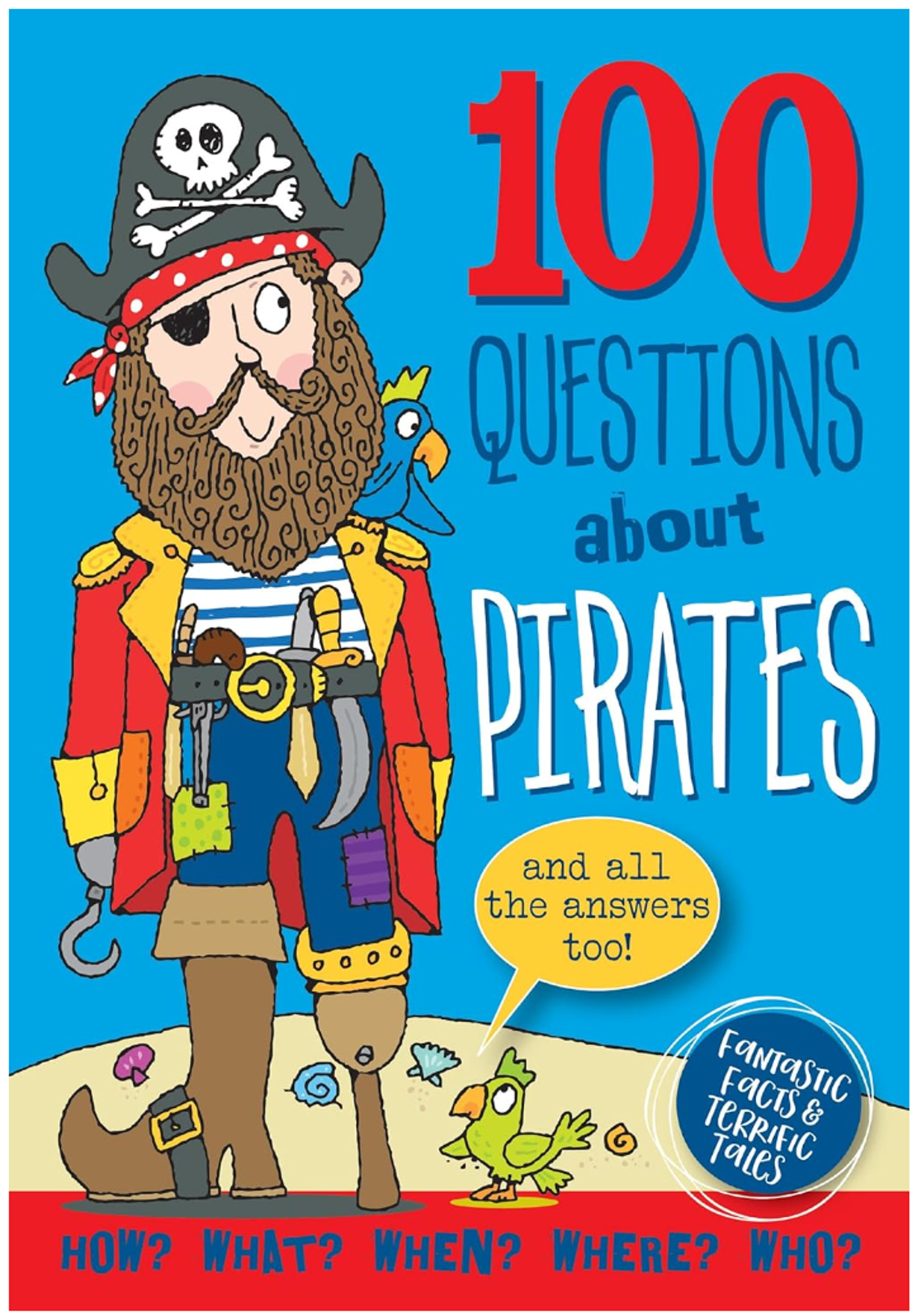 Cover image for 100 QUESTIONS ABOUT PIRATES