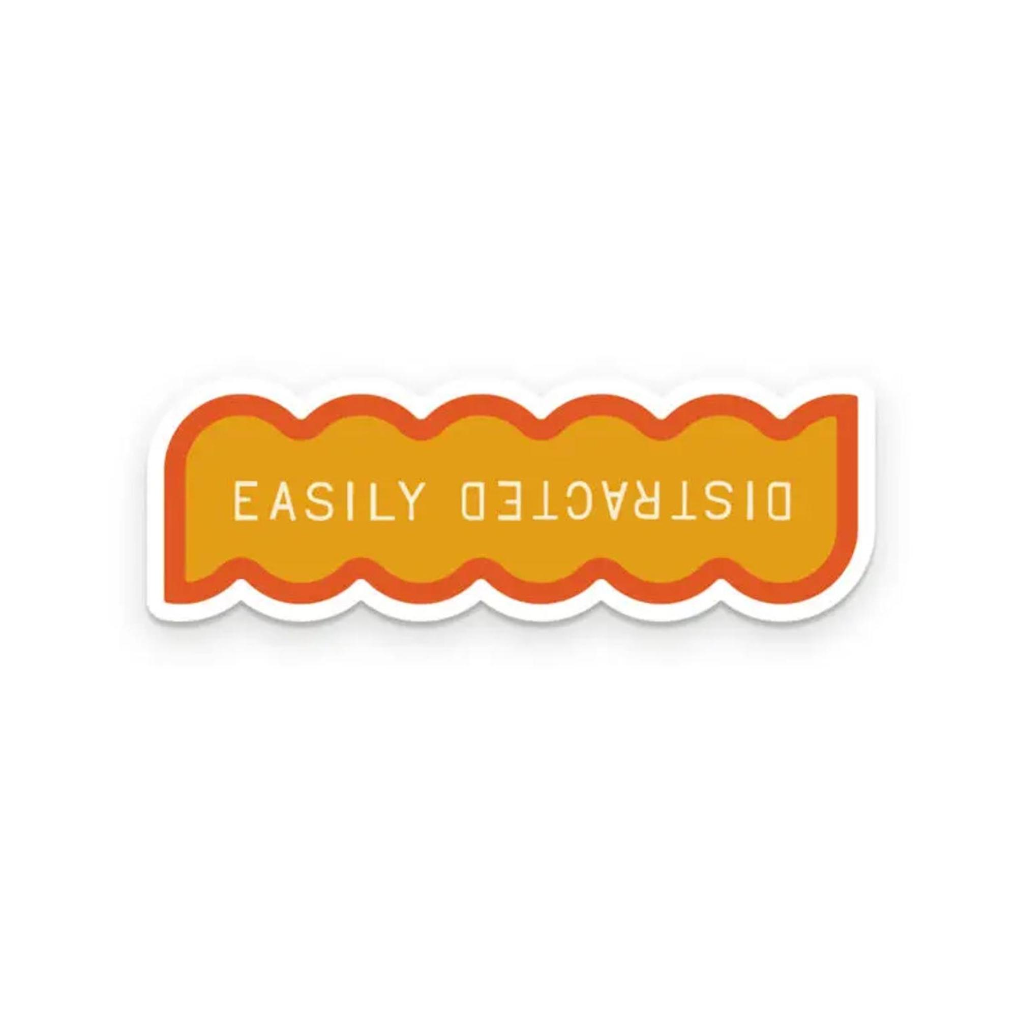Product image 1 of 1 for Easily Distracted Vinyl Sticker