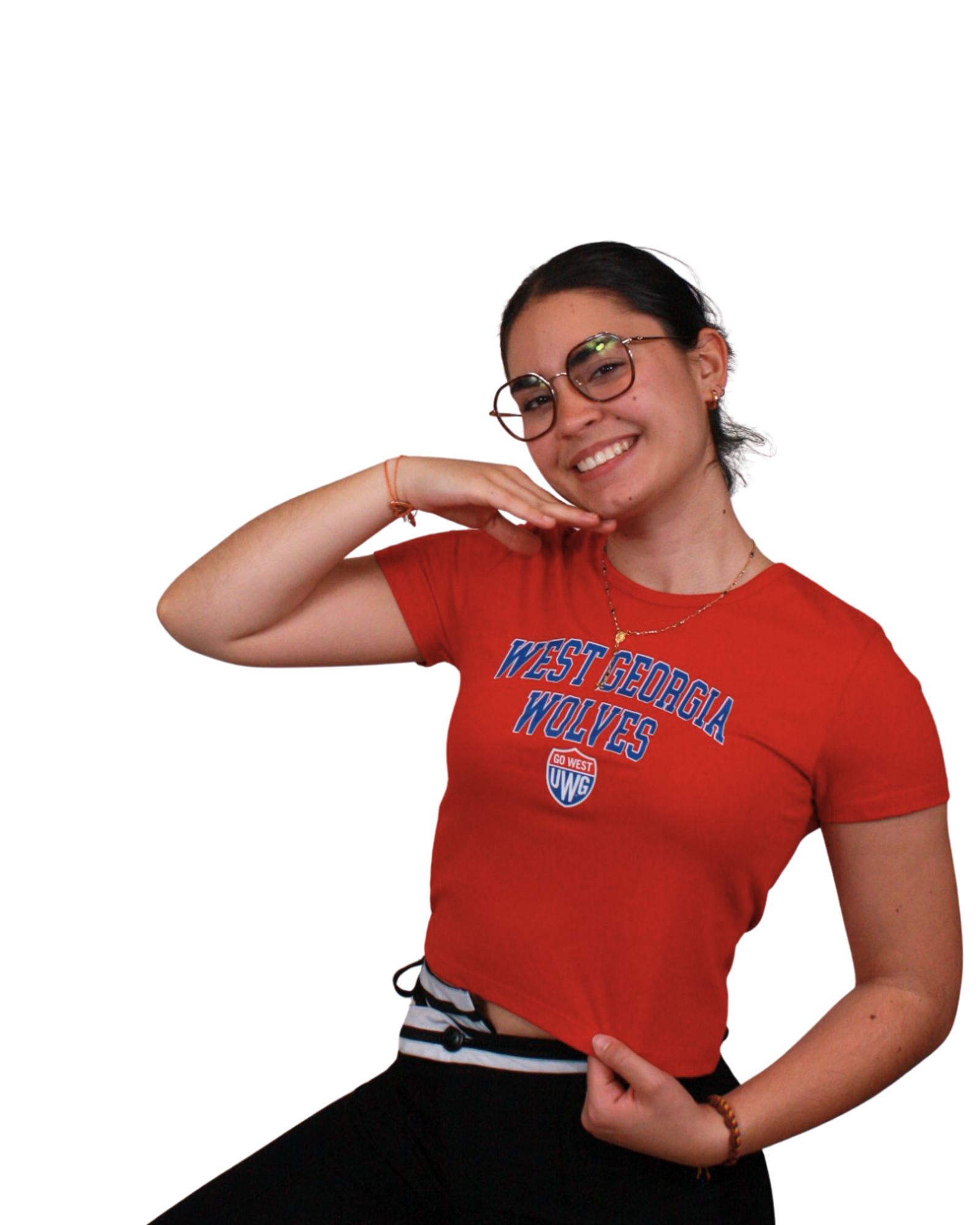 Product image 1 of 4 for UWG WOLVES LOGO CROP TEE