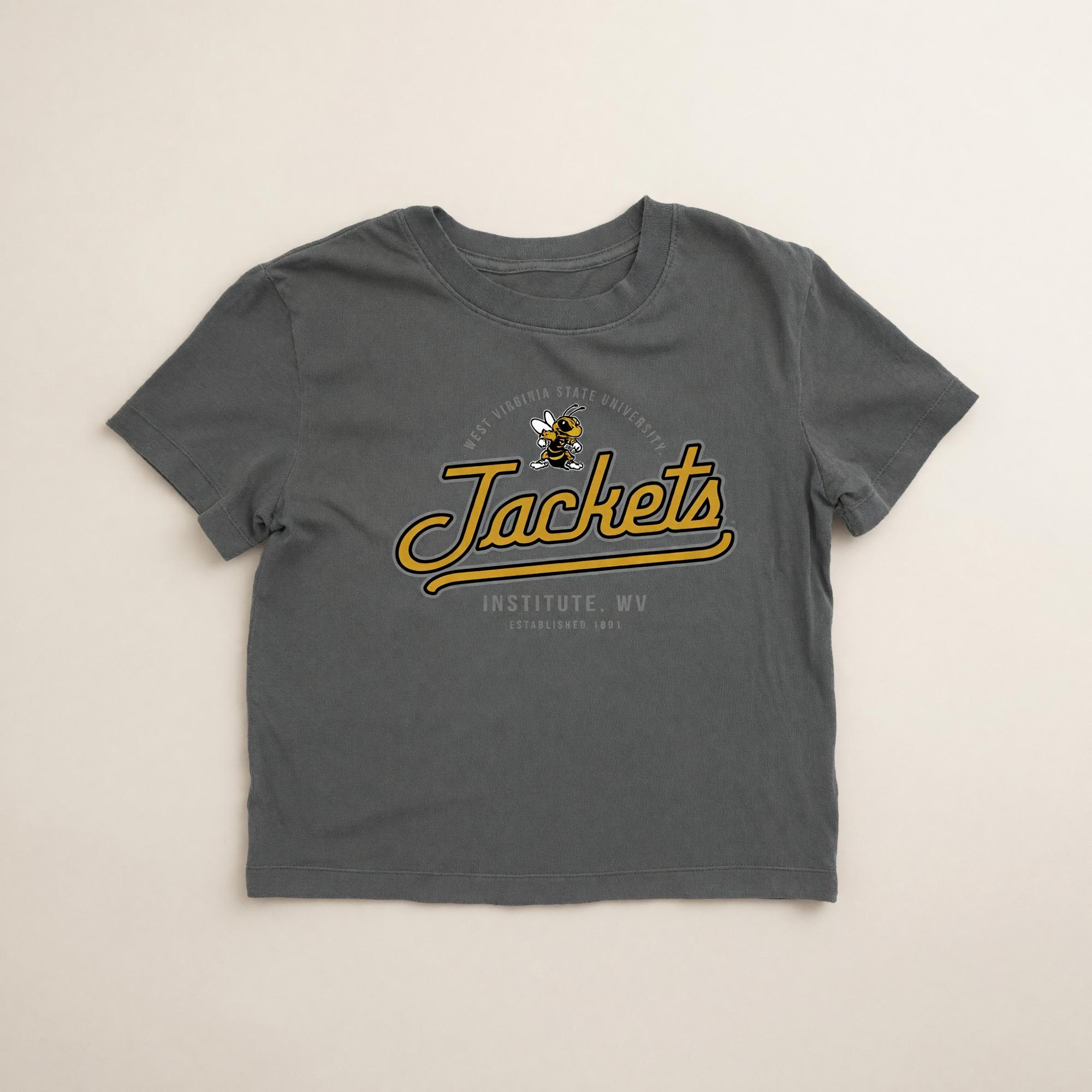 Product image 1 of 2 for Tee - Blue 84 Charcoal Crop "Jackets"