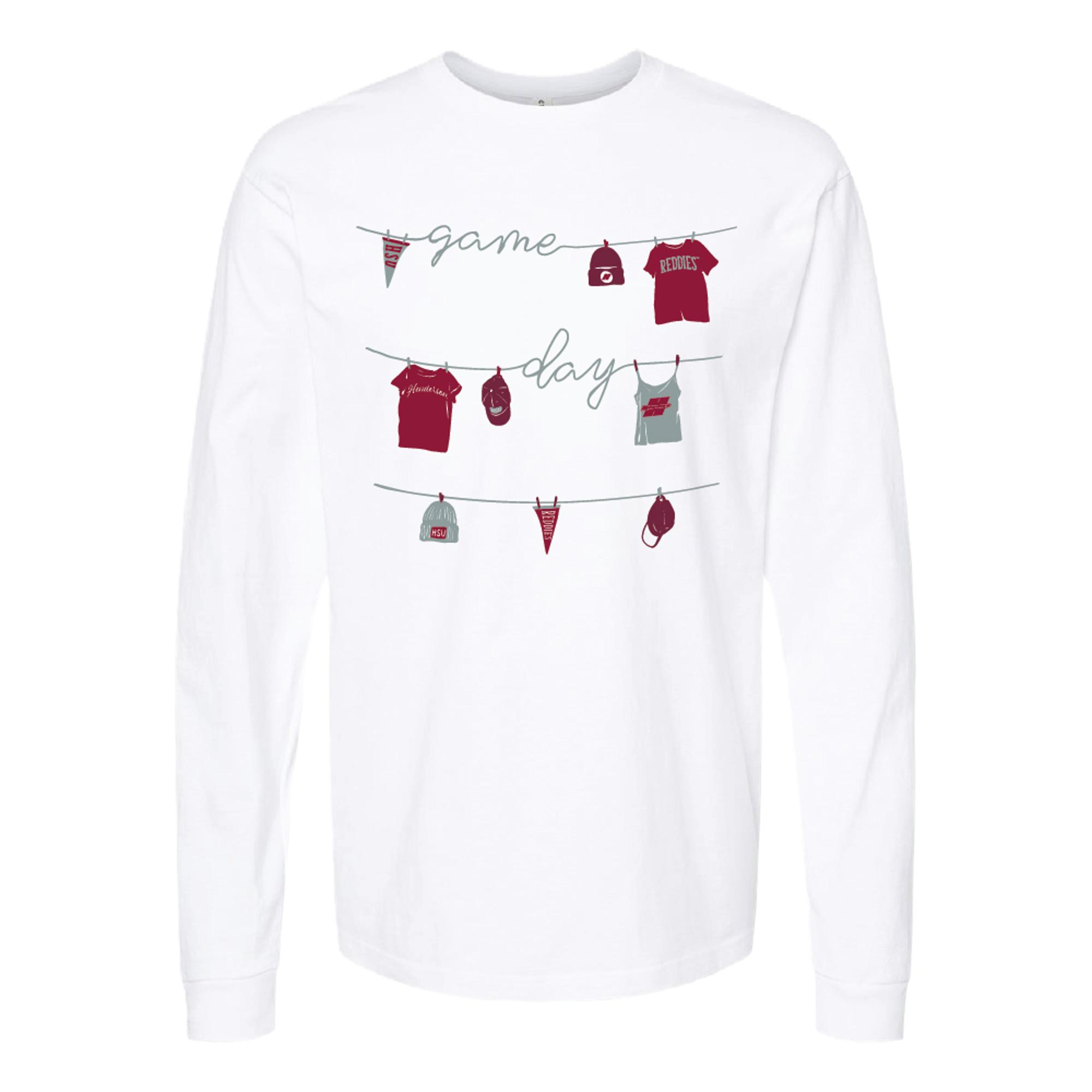 Product image 1 of 1 for Henderson State Game Day Clothesline Essential Long Sleeve Tee