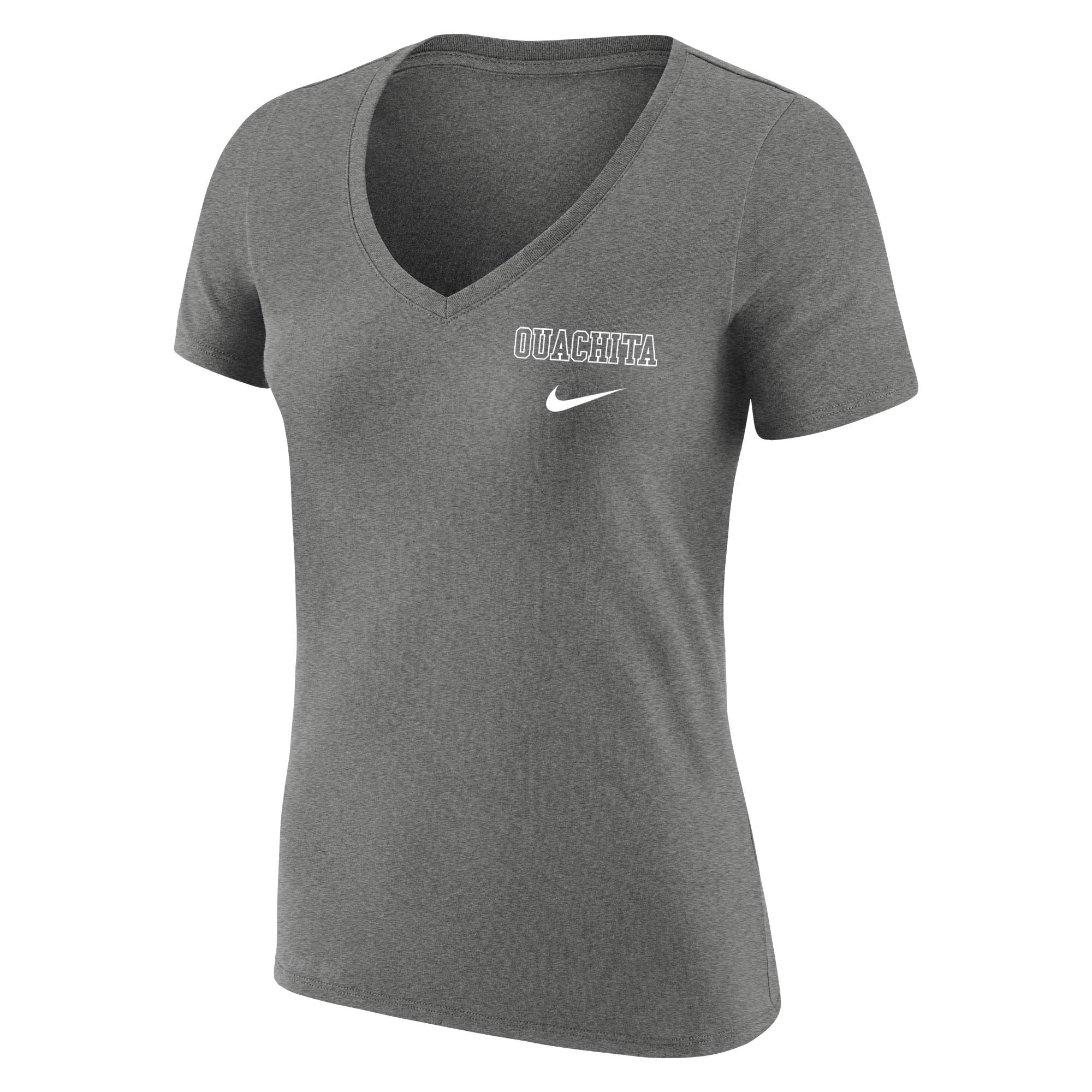 image of: Ouachita Dri Fit Cotton V Neck Tee