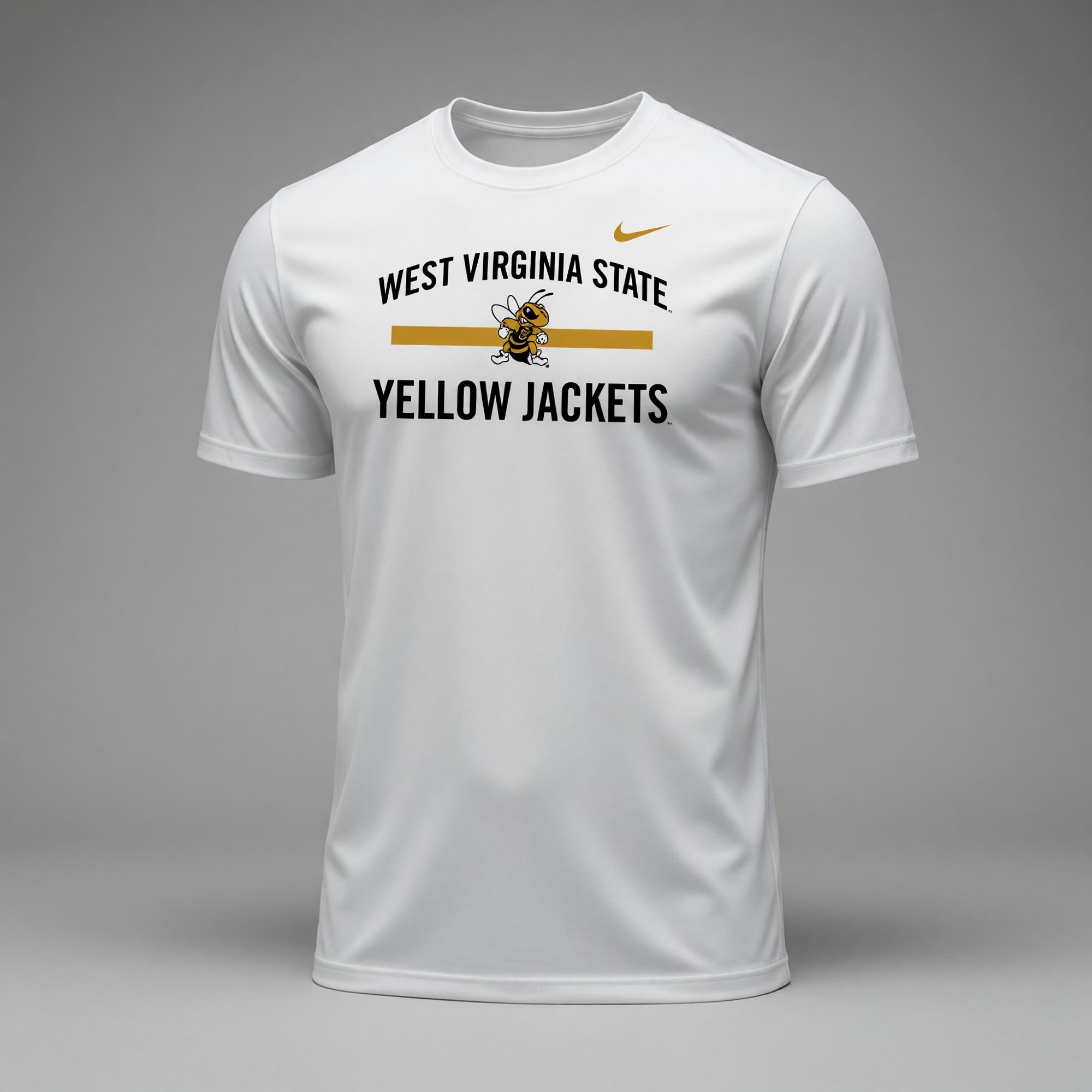 Product image 2 of 2 for Tee - Nike White Dri-Fit Legend "Yellow Jacket"