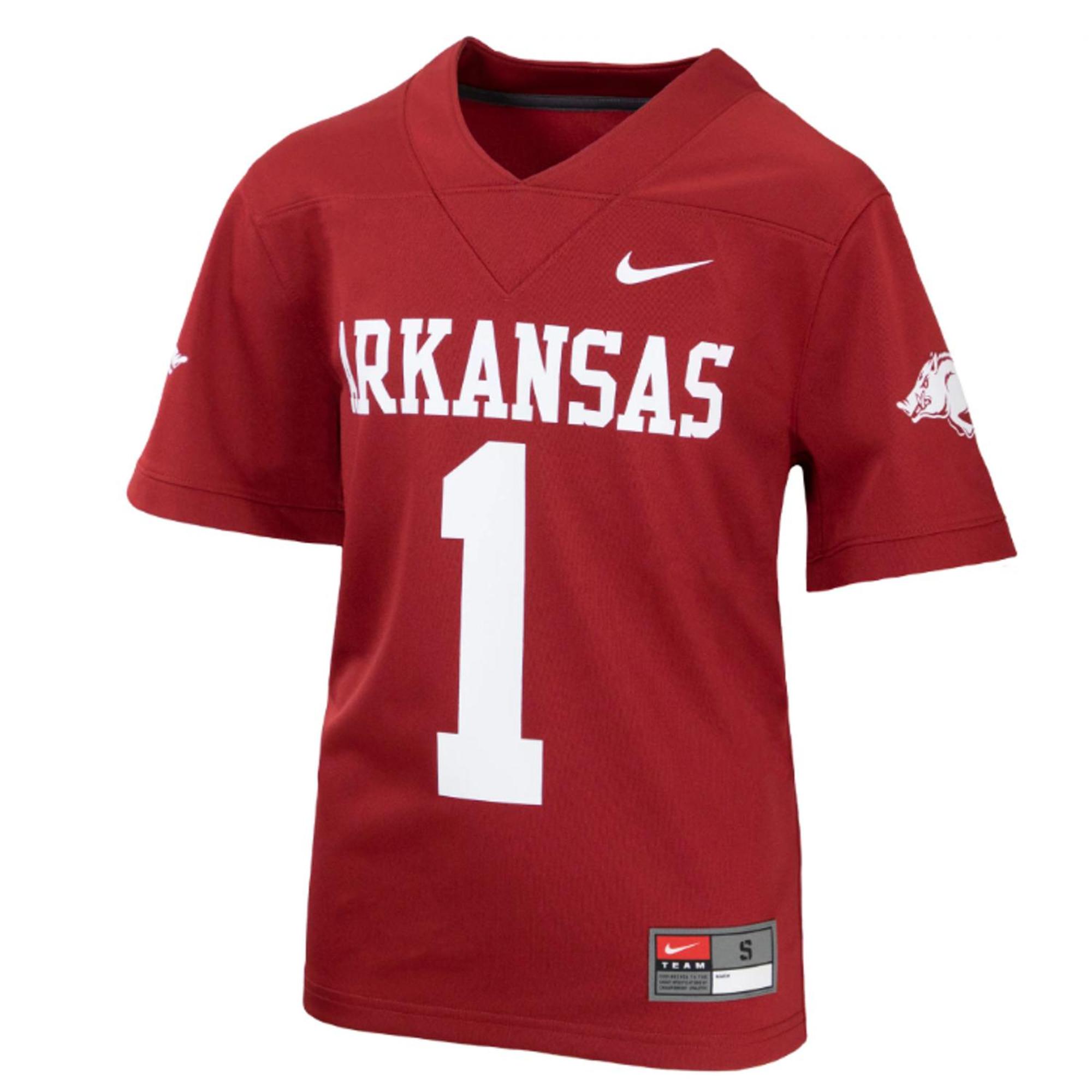 Arkansas Razorbacks Nike Football Jersey #1
