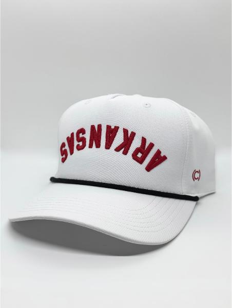 The Upside Down Arkansas Rope Hat; $38.00