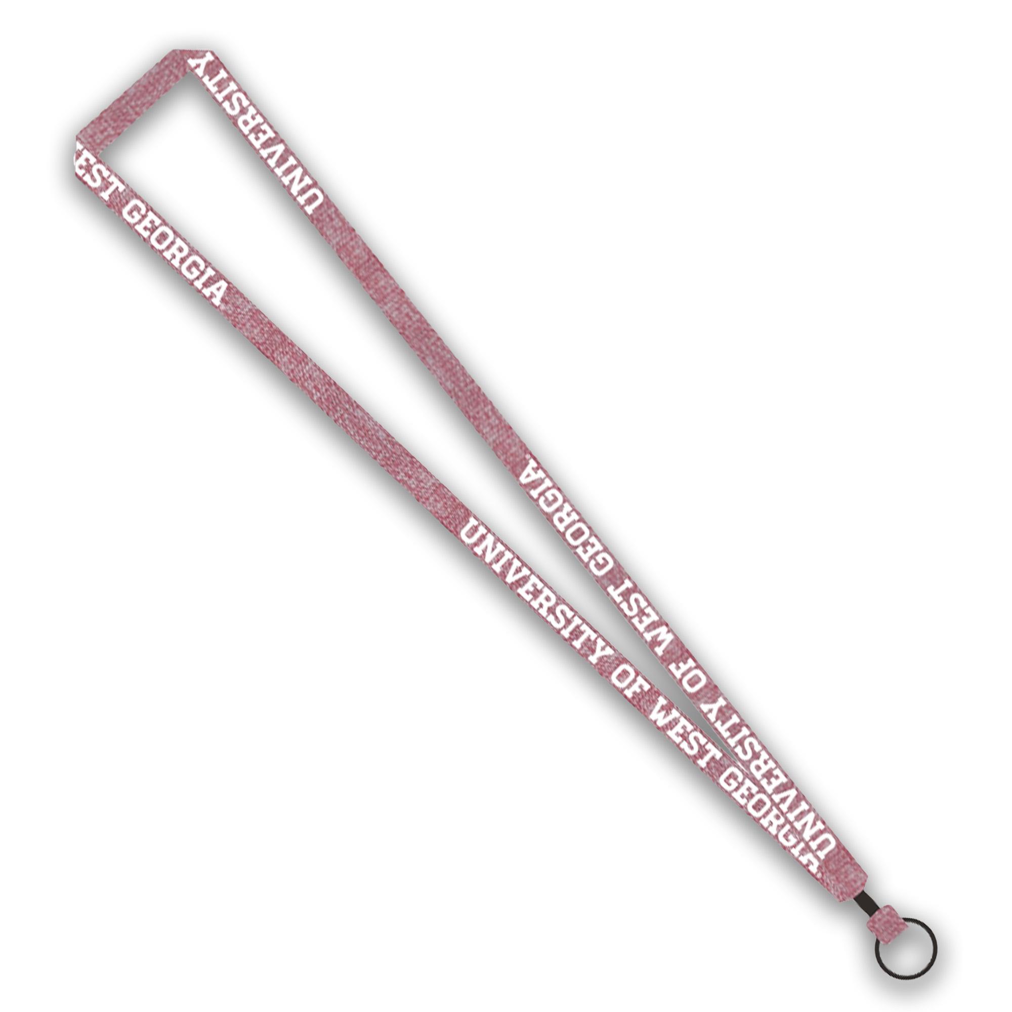 image of: UNIV. WEST GA TEXT SWEATER LANYARD