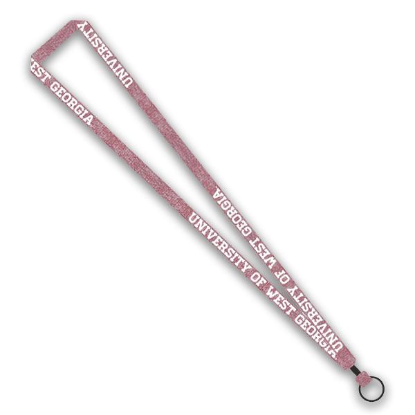 UNIV. WEST GA TEXT SWEATER LANYARD; $8.99