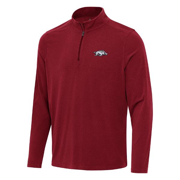 Arkansas Razorbacks Omni 1/4 Zip Pullover; $86.00