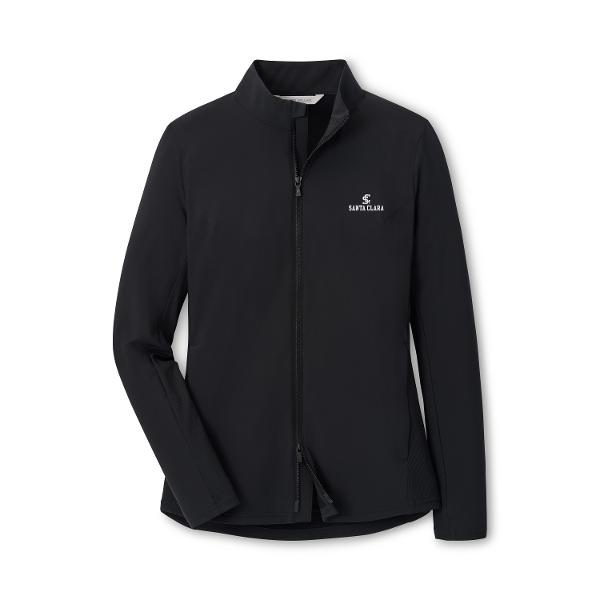 Santa Clara Broncos Peter Millar Ladies Dunes Jacket, Black; $230.00