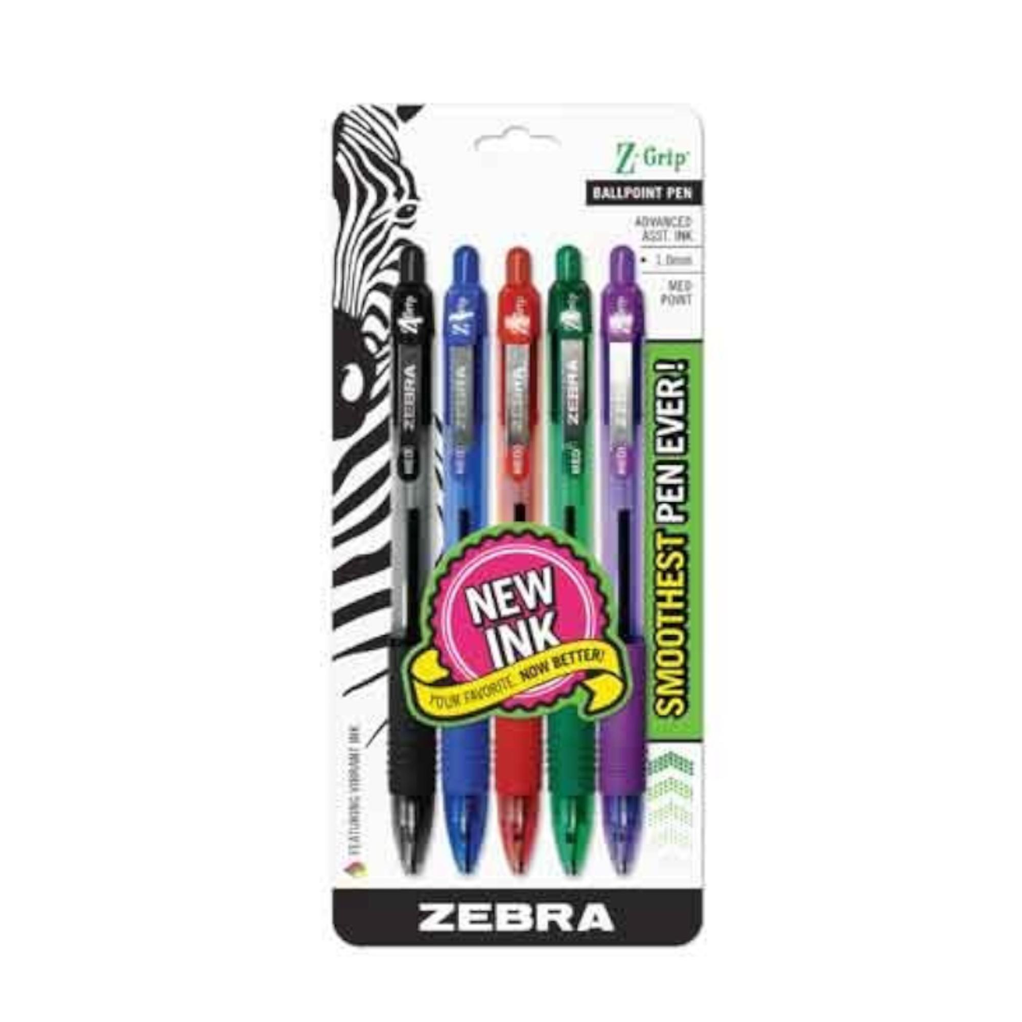 image of: PEN Z-GRIP 5 PK ASST