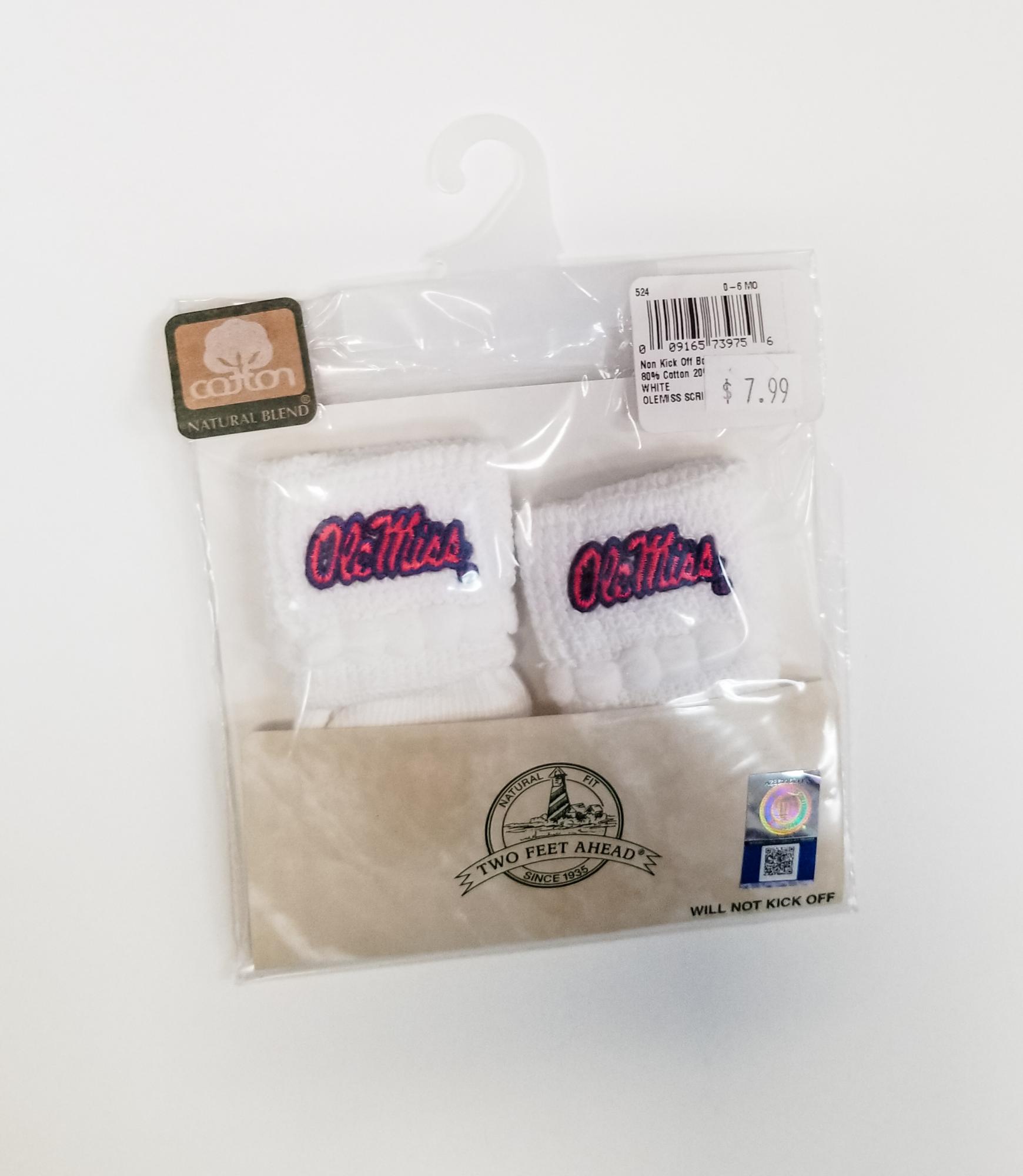 image of: Ole Miss Infant Non Kick Off Booties