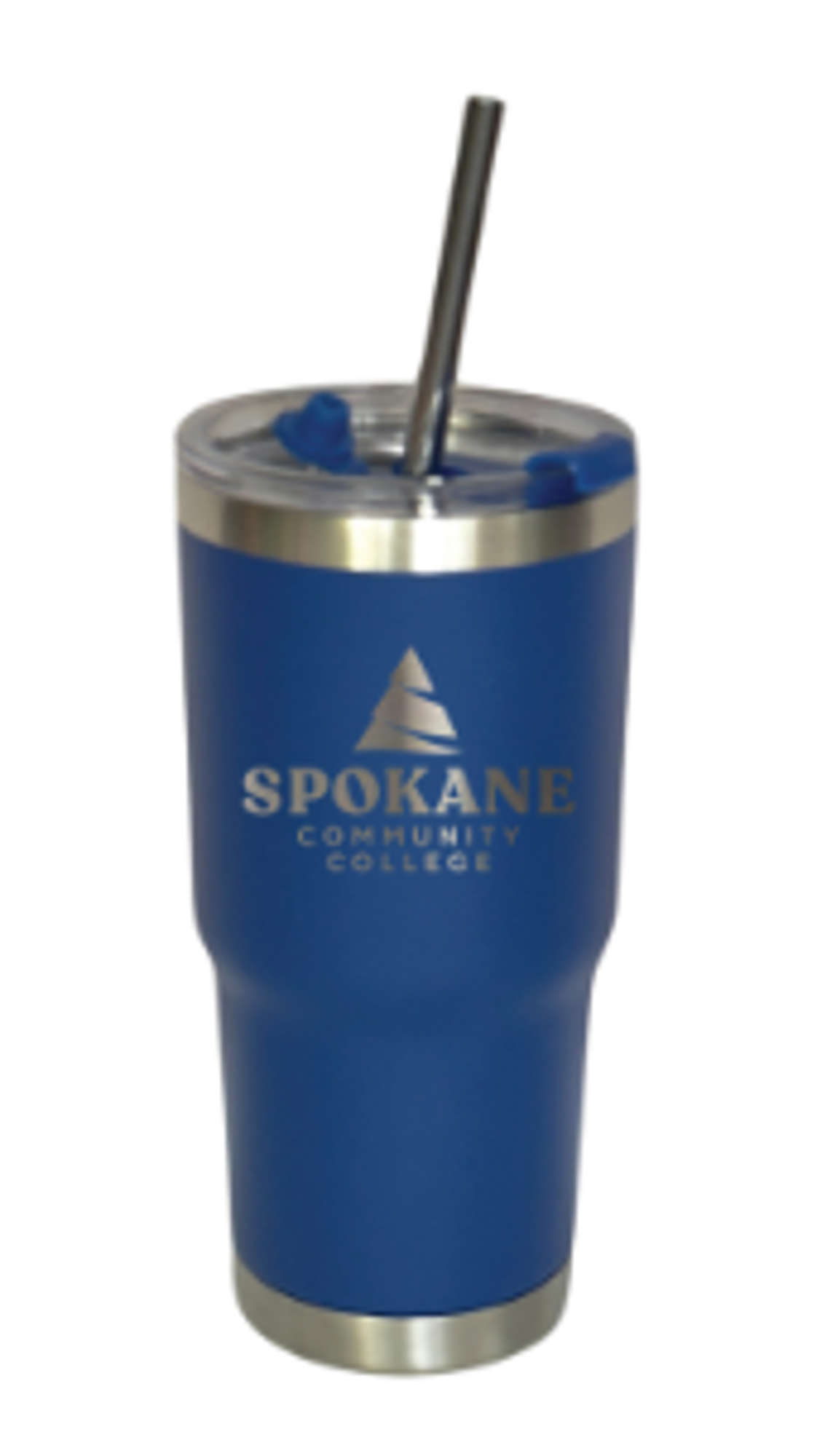 image of: SCC 20 OZ TUMBLER TREE RYL/SLV