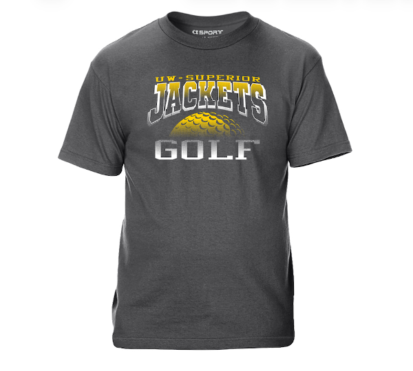 UWSU SS COMBINE GOLF TSHIRT; $19.99