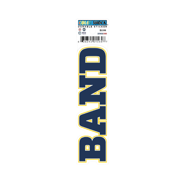 Band Textured Sticker; $2.99