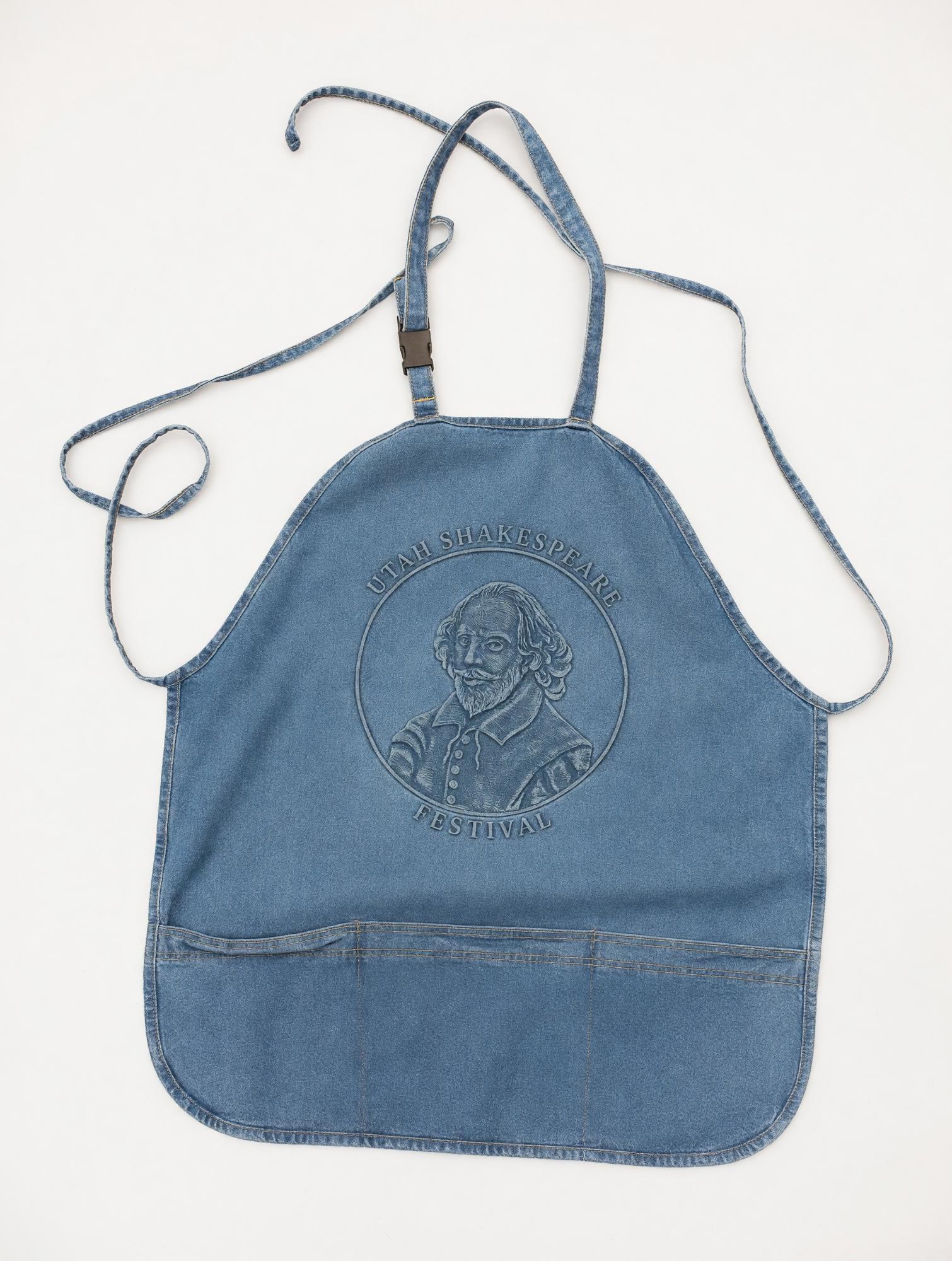 Product image 1 of 1 for TYCA APRON DENIM EMBOSSED WITH HEAD USF